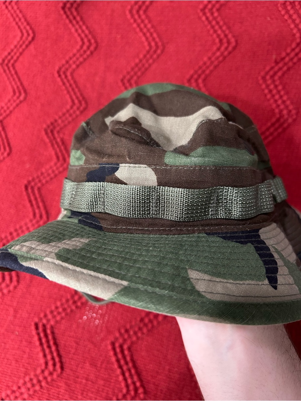 Military Boonie Hat Vietnam Camo Pattern